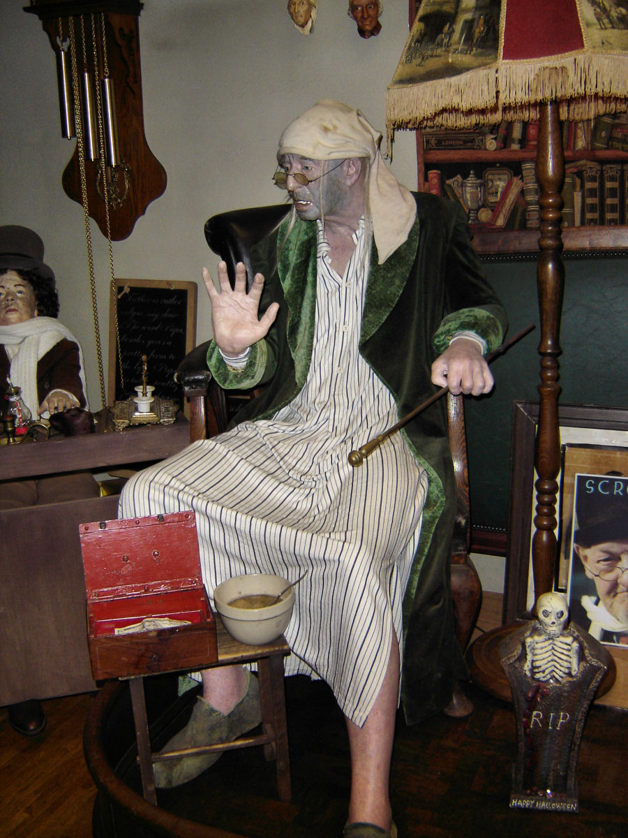 Het Dickens Museum in Bronckhorst met live voorstelling van de vrek Scrooge