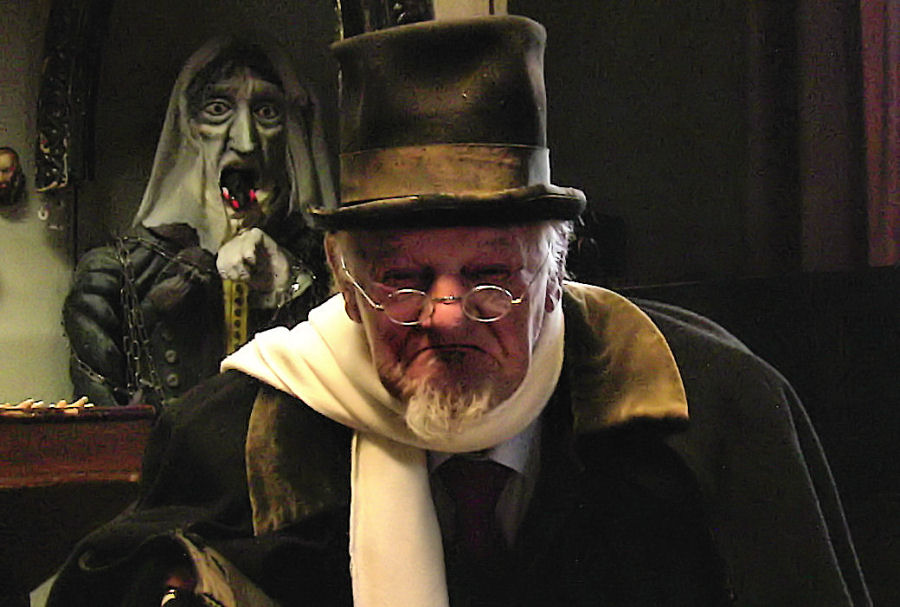 Het Dickens Museum in Bronckhorst met live voorstelling van de vrek Scrooge