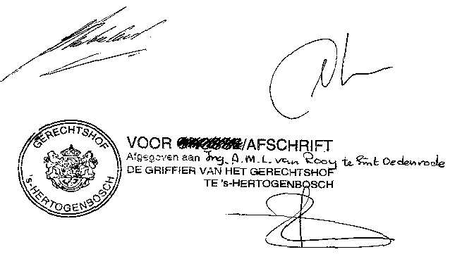 Griffie van het Gerechtshof te 's-Hertogenbosch