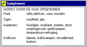 eigenschappen van pentachloorfenol