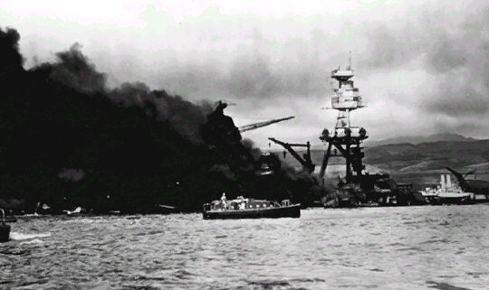De aanval op Pearl Harbour op 7 december 1941